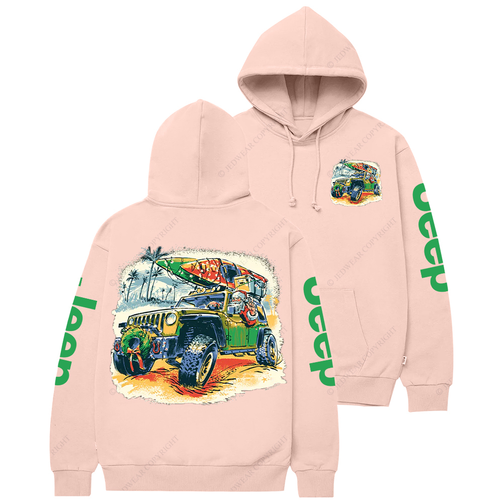 Santa Goes Anywhere Jp Casual Hoodie