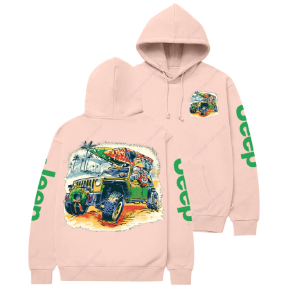 Santa Goes Anywhere Jp Casual Hoodie