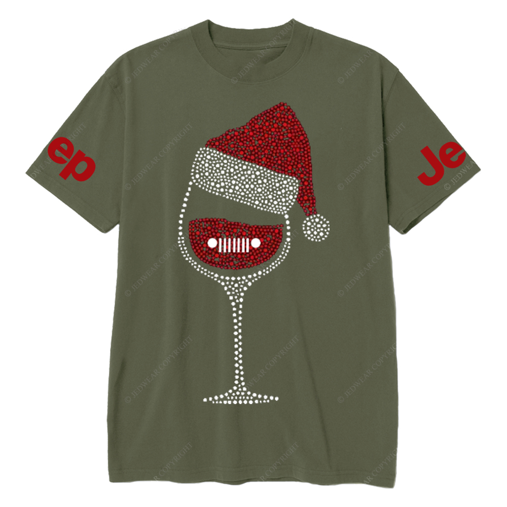 Bling Glowing Wine Glasses Jp T-Shirt