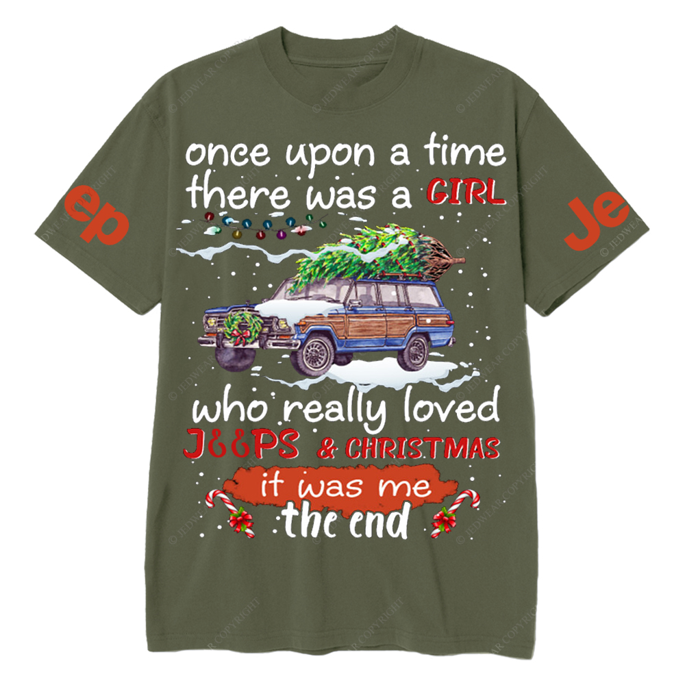 Once Upon A Time There Was A Girl Jp T-Shirt