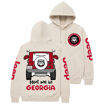 Georgia Bulldogs Football Jp Casual Hoodie