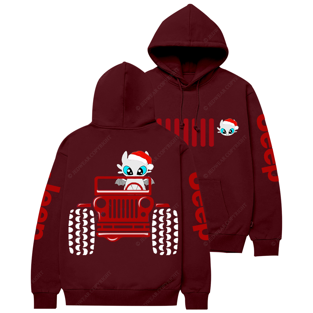 Toothless Driving Off-Road Vehicle Jp Casual Hoodie