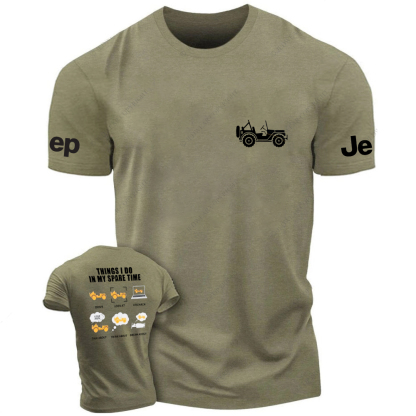 Jp Things I Do In My Spare Time Every Day T-Shirt