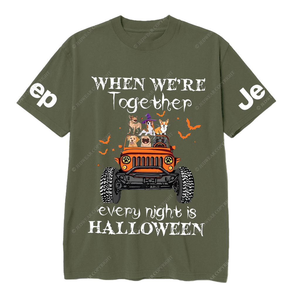 When Were Together Every Night Is Halloween Jp T-Shirt