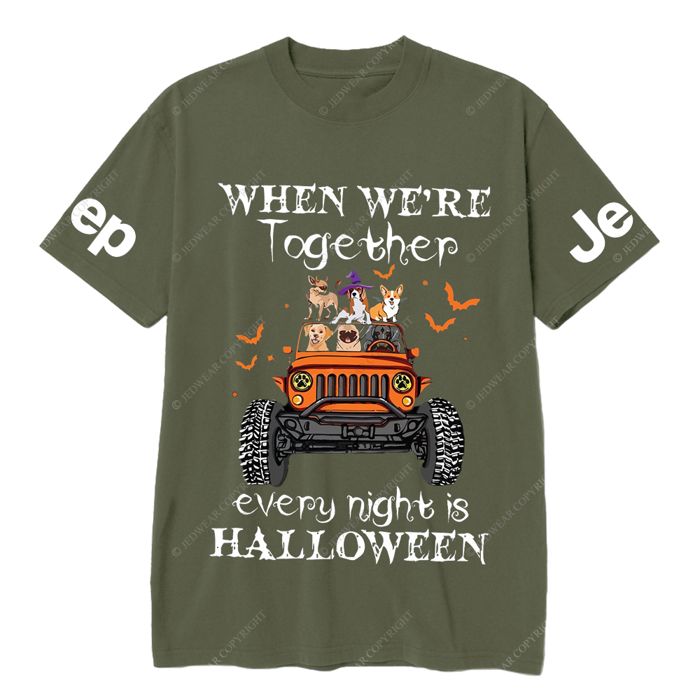When Were Together Every Night Is Halloween Jp T-Shirt