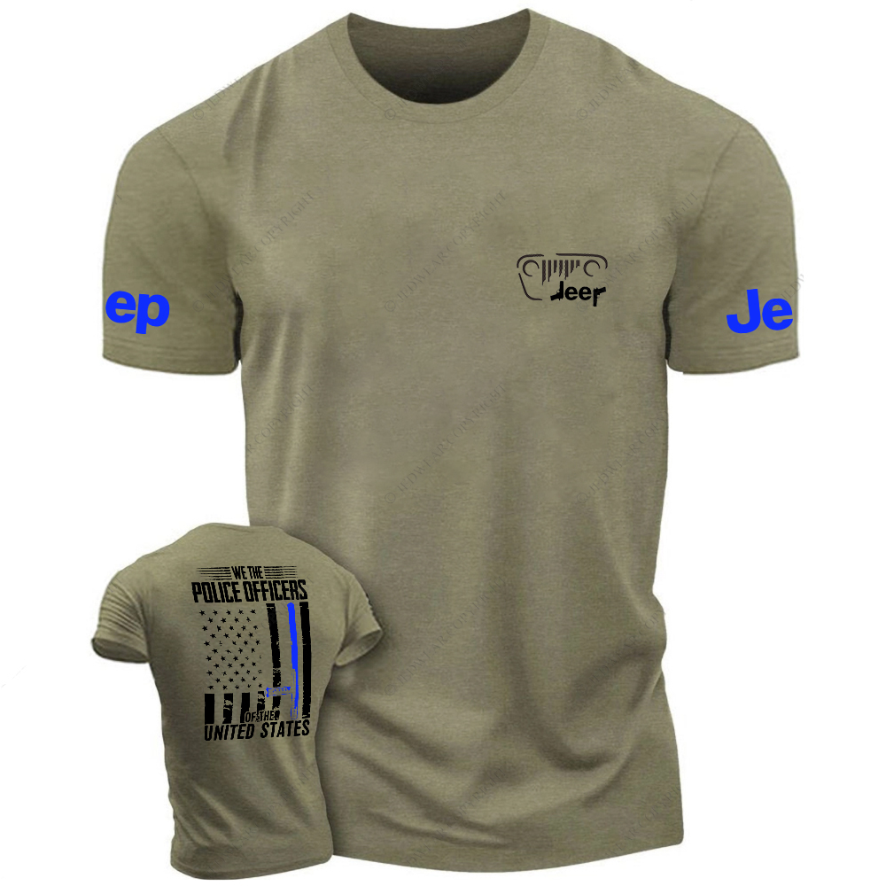 Policeman We The Police Officers Of The United States Jp T-Shirt