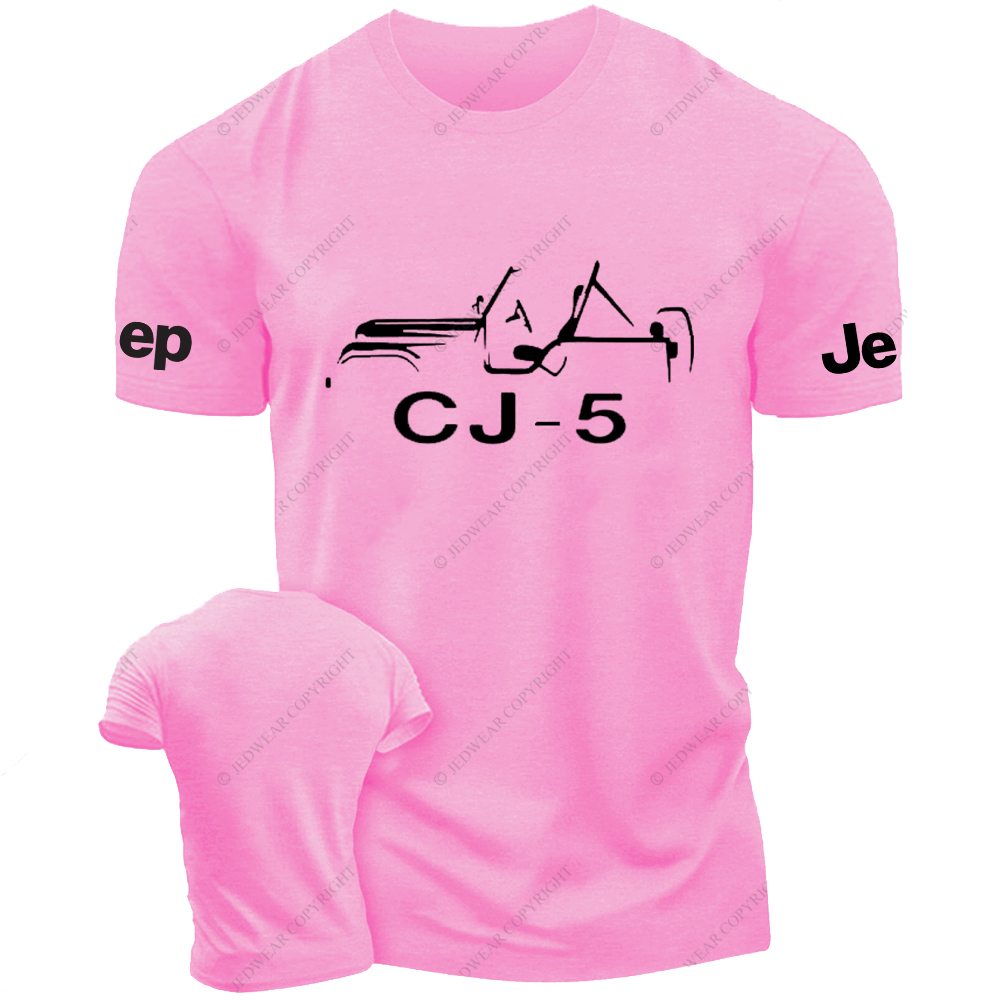 Jp CJ Willys MB Hand Drawn Jp T-Shirt