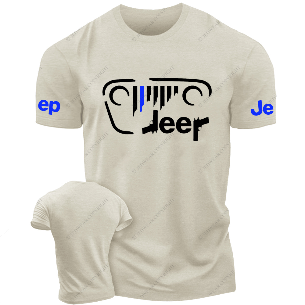 Policeman Cordon Gun Jp T-Shirt
