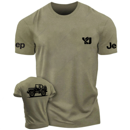 Jp YJ Car Model Front And Rear Design  Jp T-Shirt