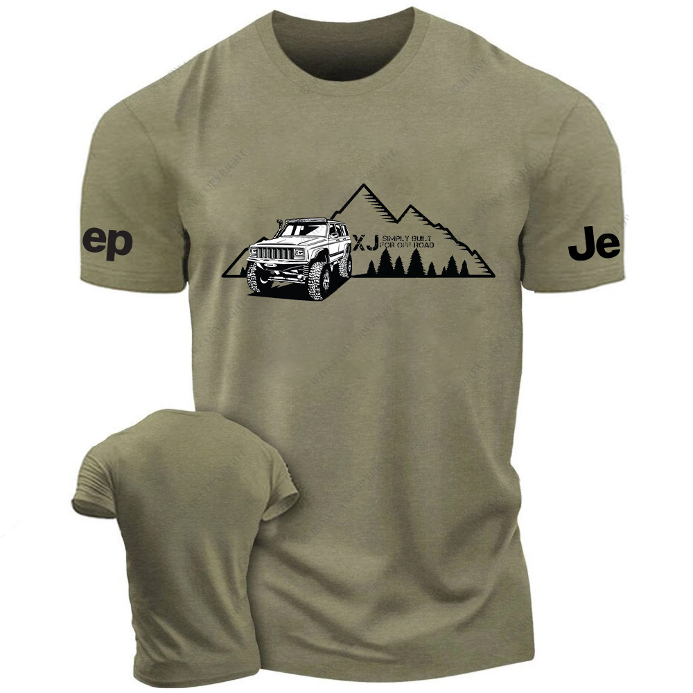 XJ Simply Built For Off-Road  Jp T-Shirt