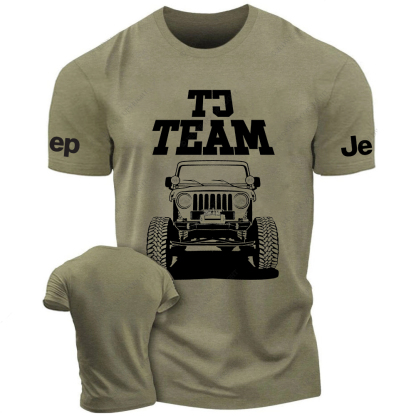 TJ Team  Off-Road Vehicle Driving On The Road Jp T-Shirt
