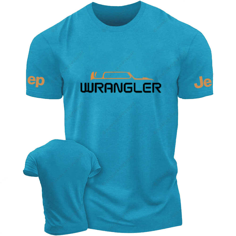 Jp Wrangler Oranger Silhouette  Jp T-Shirt