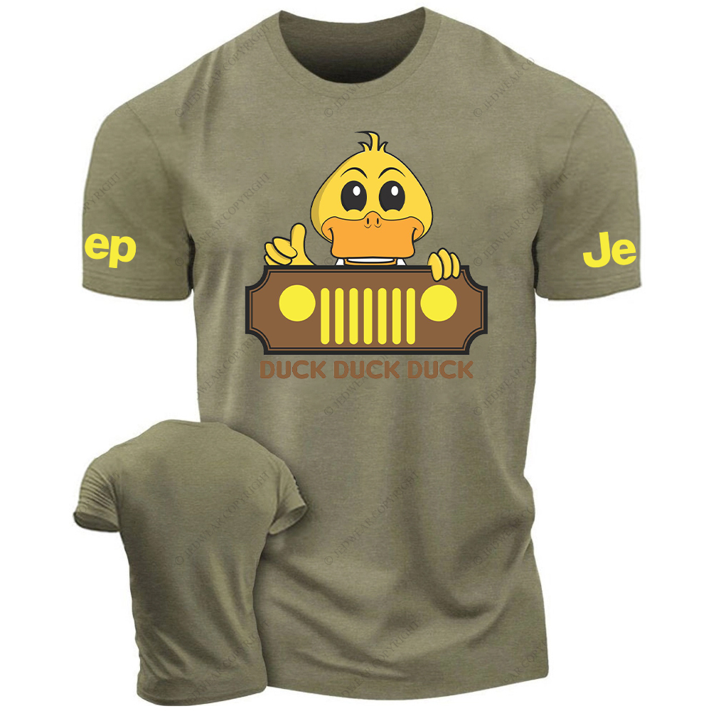 Funny Ducks And Cars T-Shirt