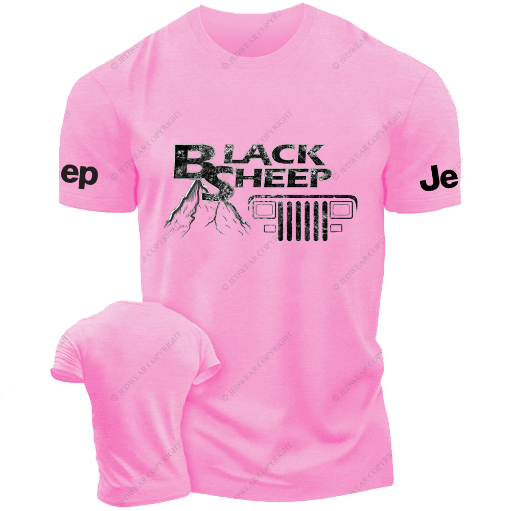 Jp Black Sheep Mountains Silhouette  Jp T-Shirt
