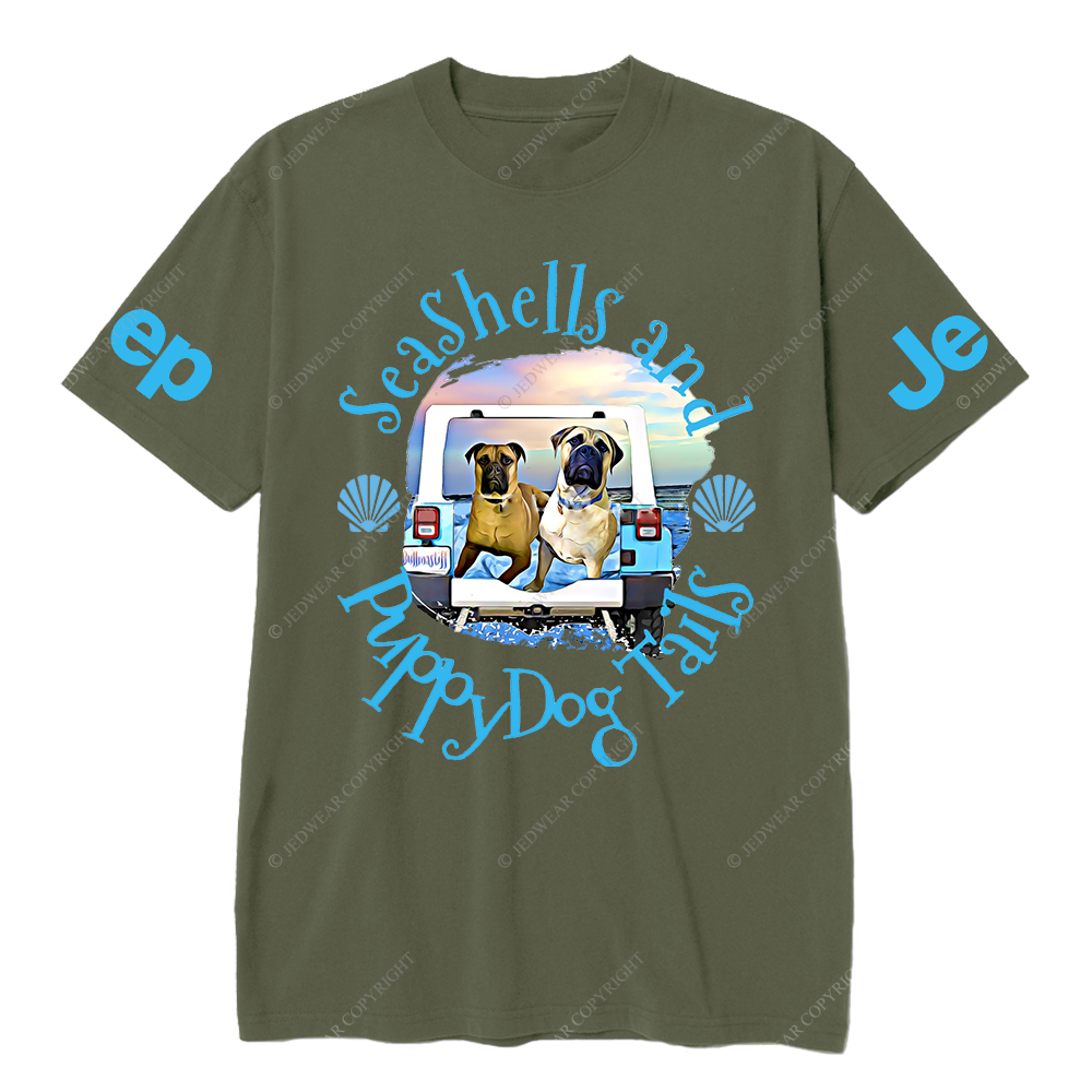 SeaShells And Puppy Dog Tails Jp T-Shirt