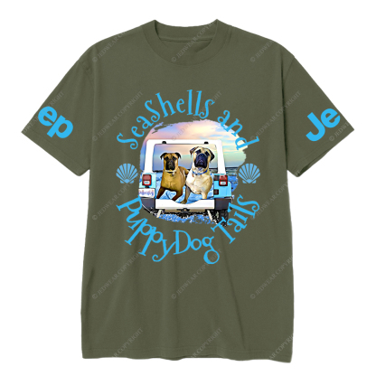 SeaShells And Puppy Dog Tails Jp T-Shirt