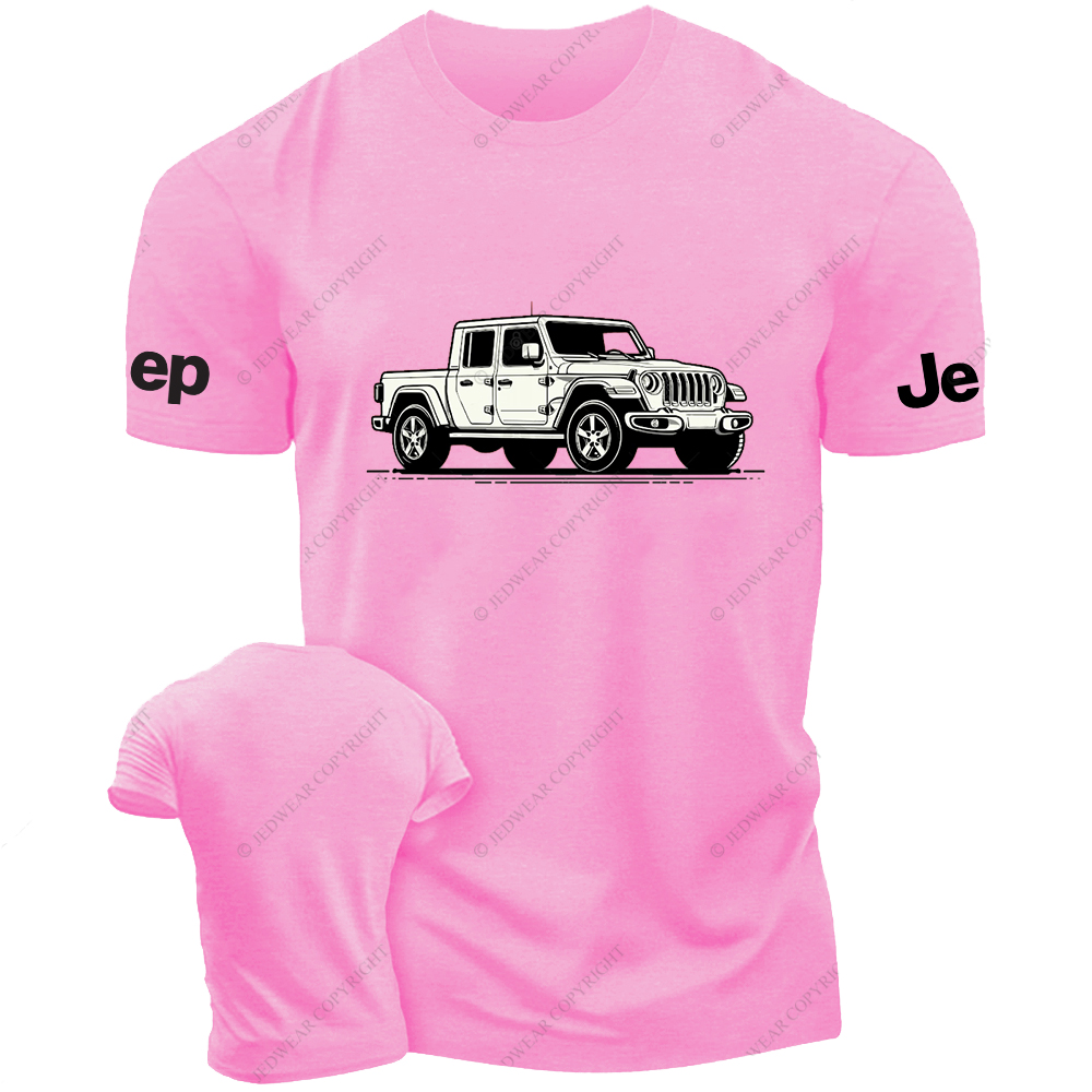 Jp Gladiator Truck Driving On The Road Jp T-Shirt