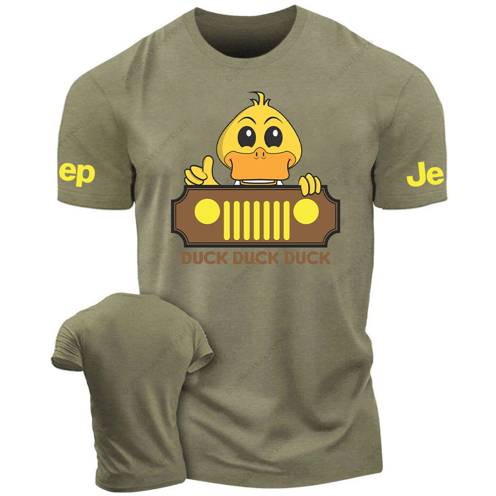 Funny Ducks And Cars T-Shirt