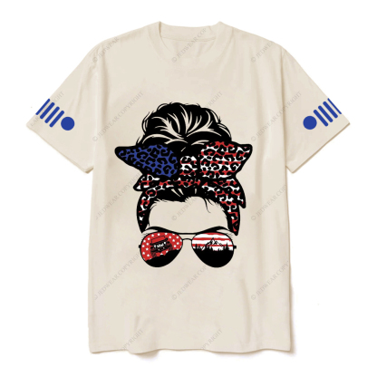 Jp Girl 4x4 Girl Car Bow Tie Glasses Jp T-Shirt