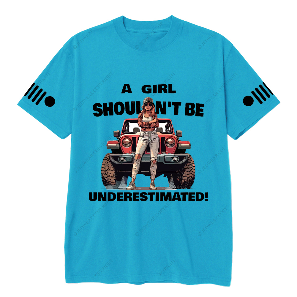 Jp Girl A Girl Shoulen't Be UnderestimatedT-Shirt