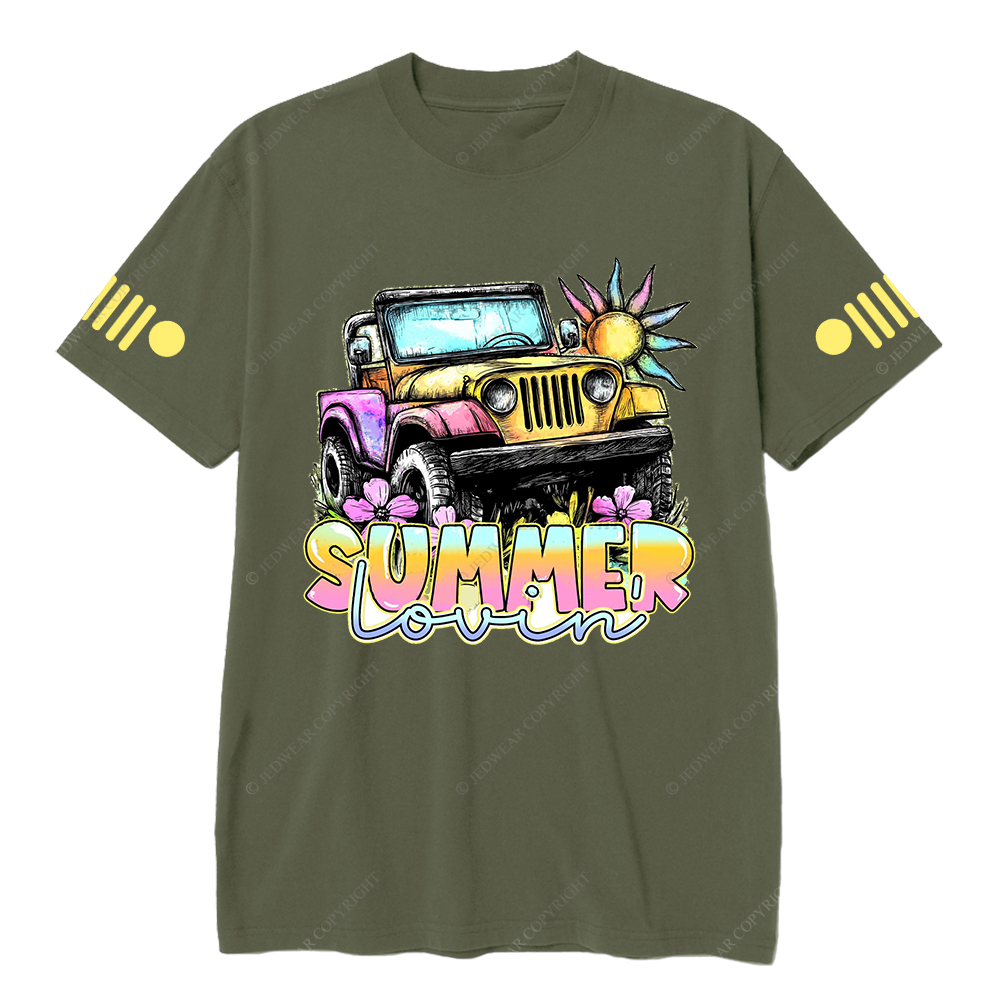 Colorful 4x4 Summer Lovin T-Shirt