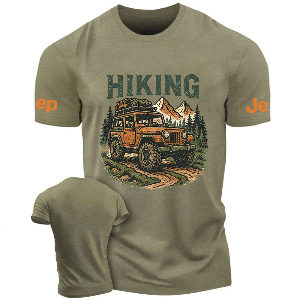 Hiking Green Mountain Road Jp T-Shirt