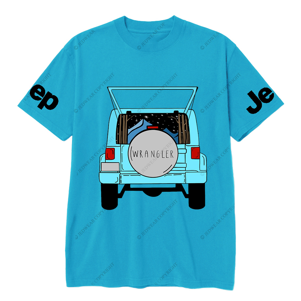 Starry Night Adventure with Blue wrangler JP T-shirt