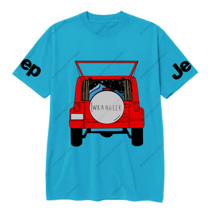 Starry Night Adventure with Red  wrangler JP T-shirt