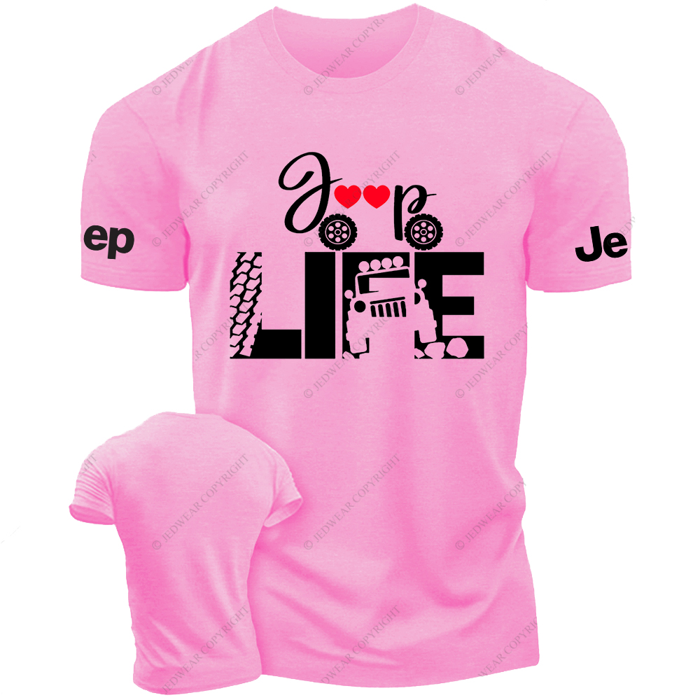Love Life Wheel Tracks Jp T-Shirt