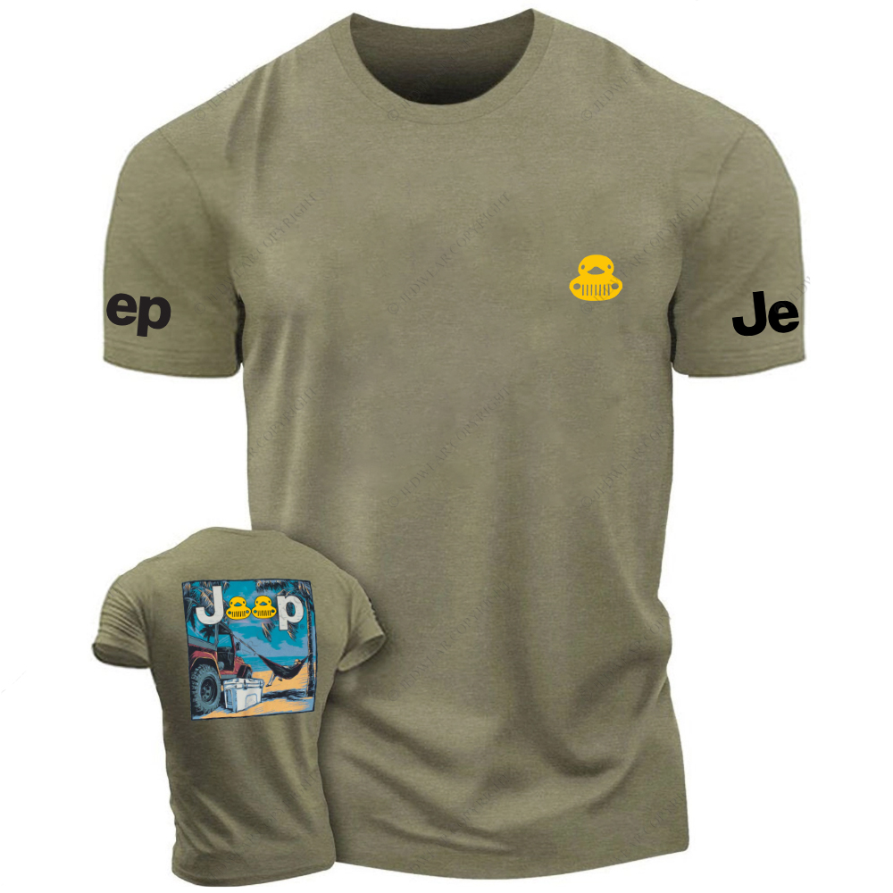 Jp Duck Beach Hammock Leisure Jp T-Shirt