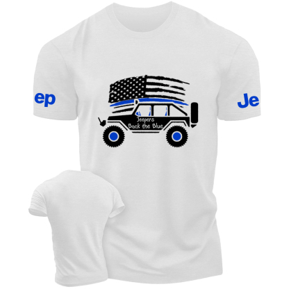 American Flag Policeman Jp Back The Blue  Jp T-Shirt