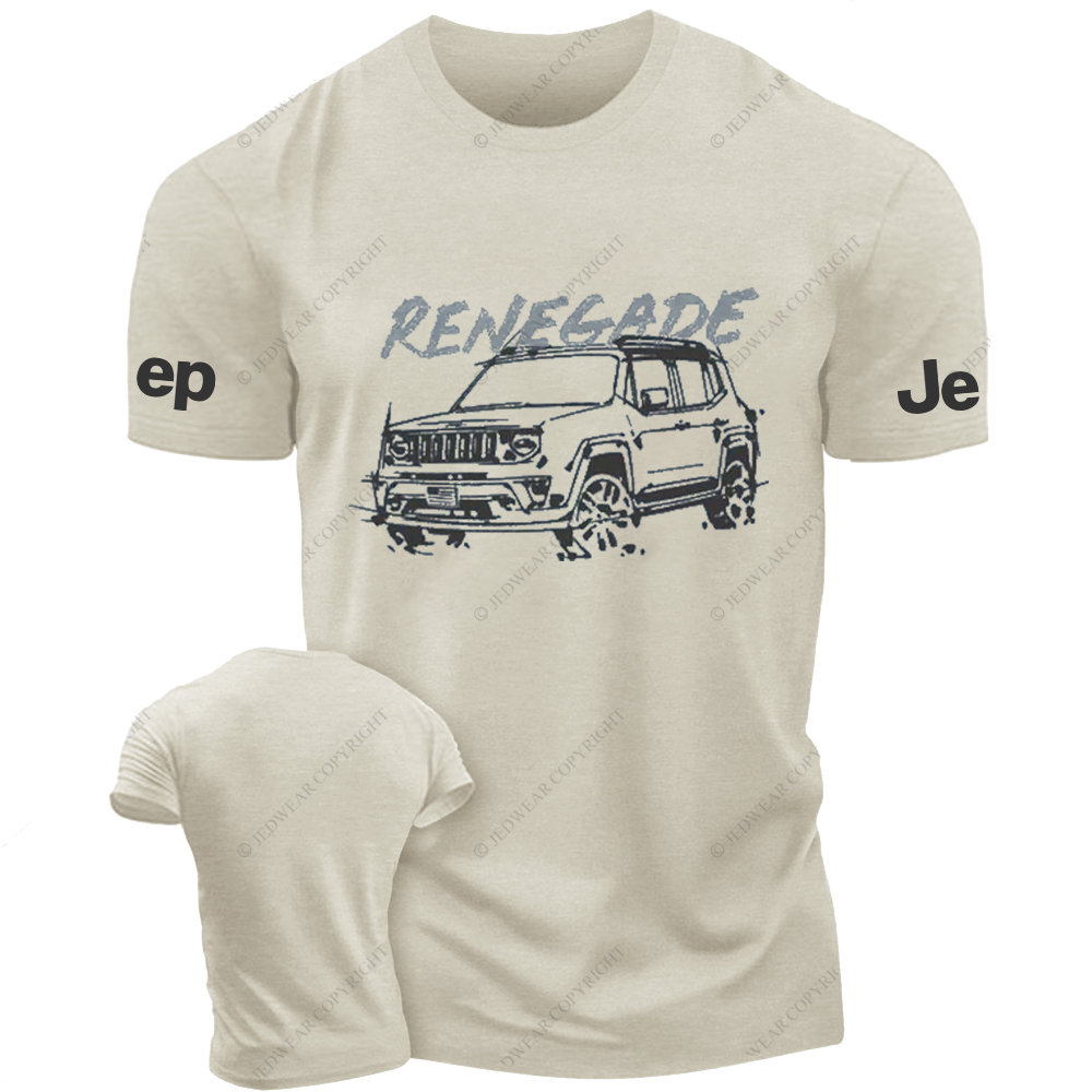 Jp Renegade Hand-Drawn Jp T-Shirt