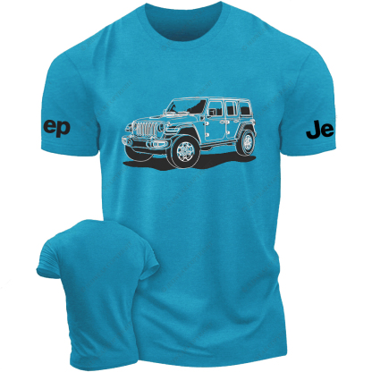 Jp Wrangler Line Art Hand-Drawn Jp T-Shirt