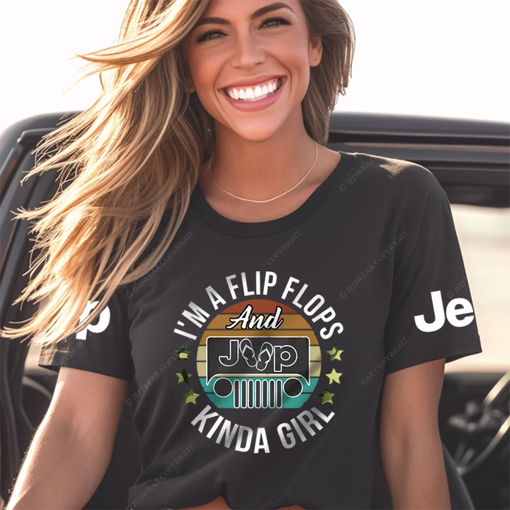 I'm A Flip Flops Kinda Girl T-Shirt