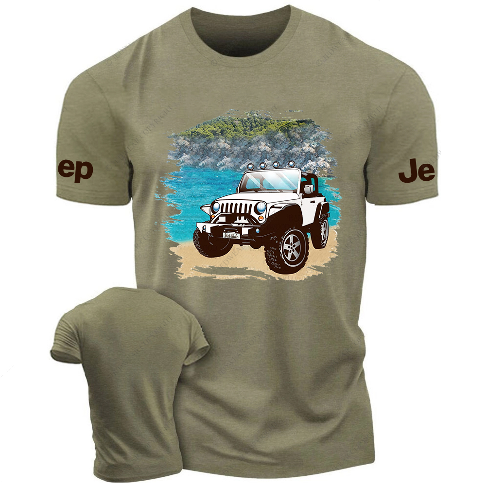Jp Car By The Lake Jp T-Shirt