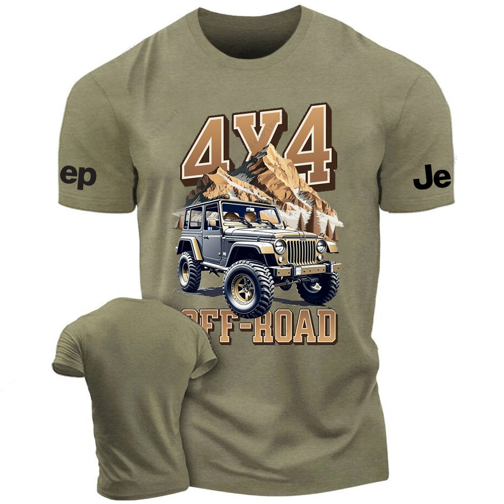 Off-Road Adventure 4x4 Mountains Jp T-Shirt