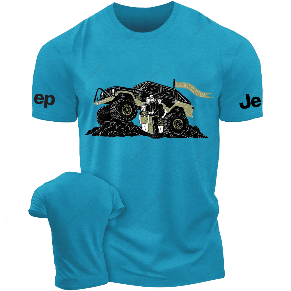 A Family Of Four Watching Skinners 2010 Jp T-Shirt