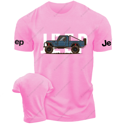 Blue Vintage Dump Truck Retro Style Jp T-Shirt
