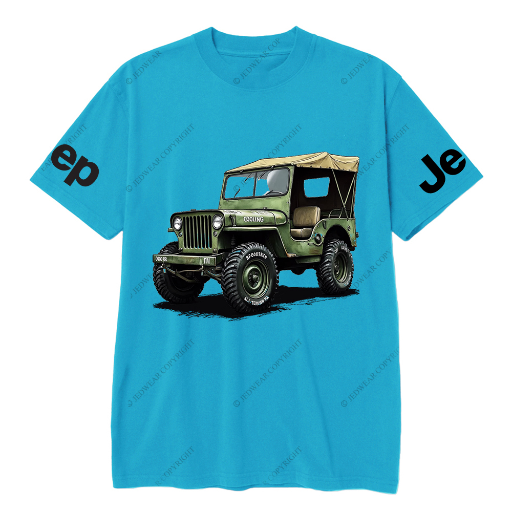 Vintage Military Green Jp with Canvas Top JP T-shirt