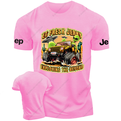 Cartoon Alien ET Fresh Jerky Exploring The Beyond Jp T-Shirt