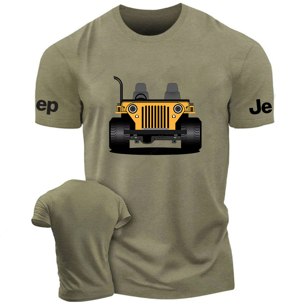 Cartoon Front Of The Car Jp T-Shirt