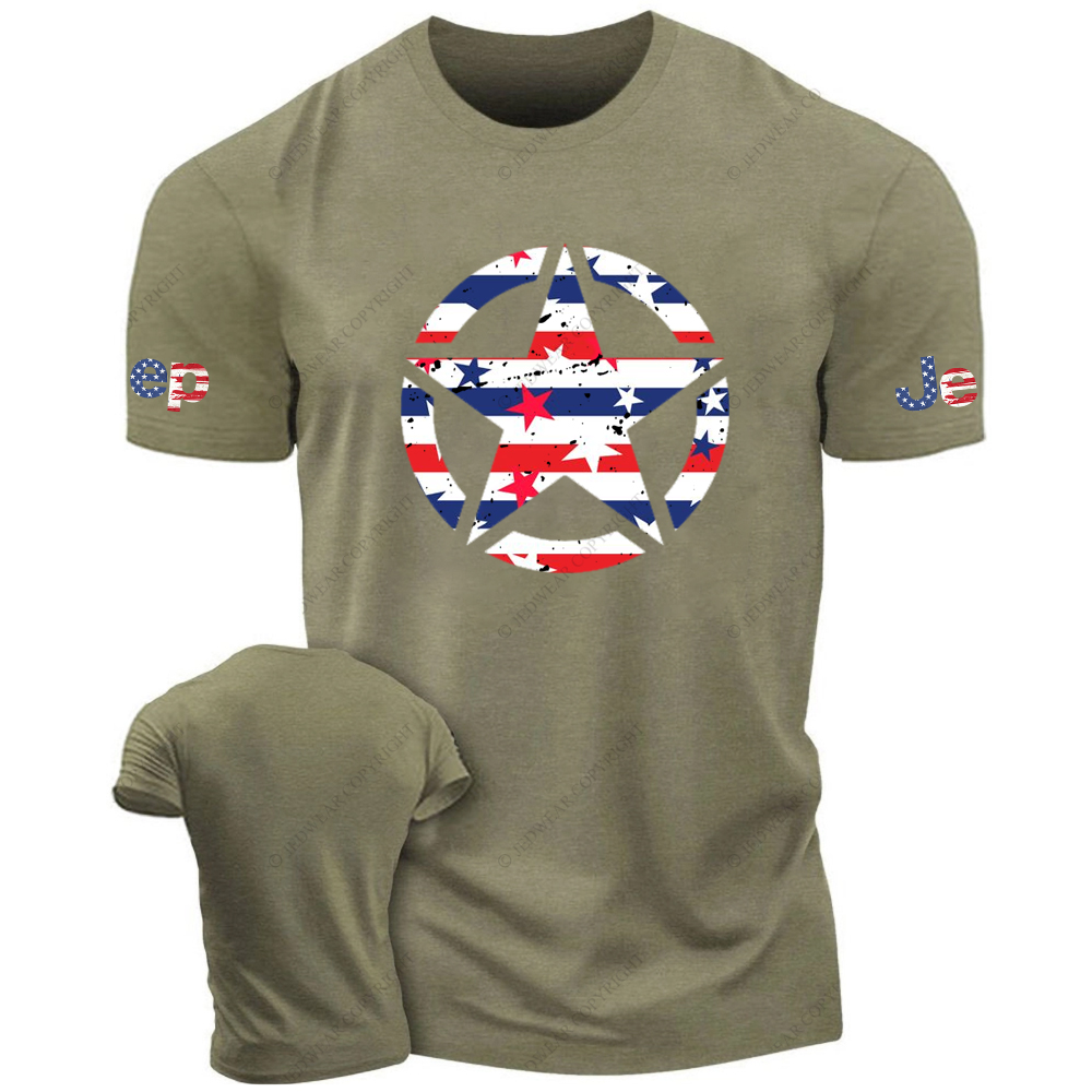 Pentagrams And Flags T-Shirt