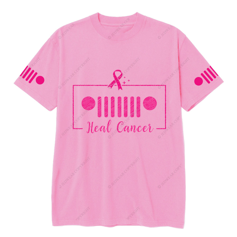 Breast Cancer Heal Cancer Breast Cancer Awareness Jp T-Shirt