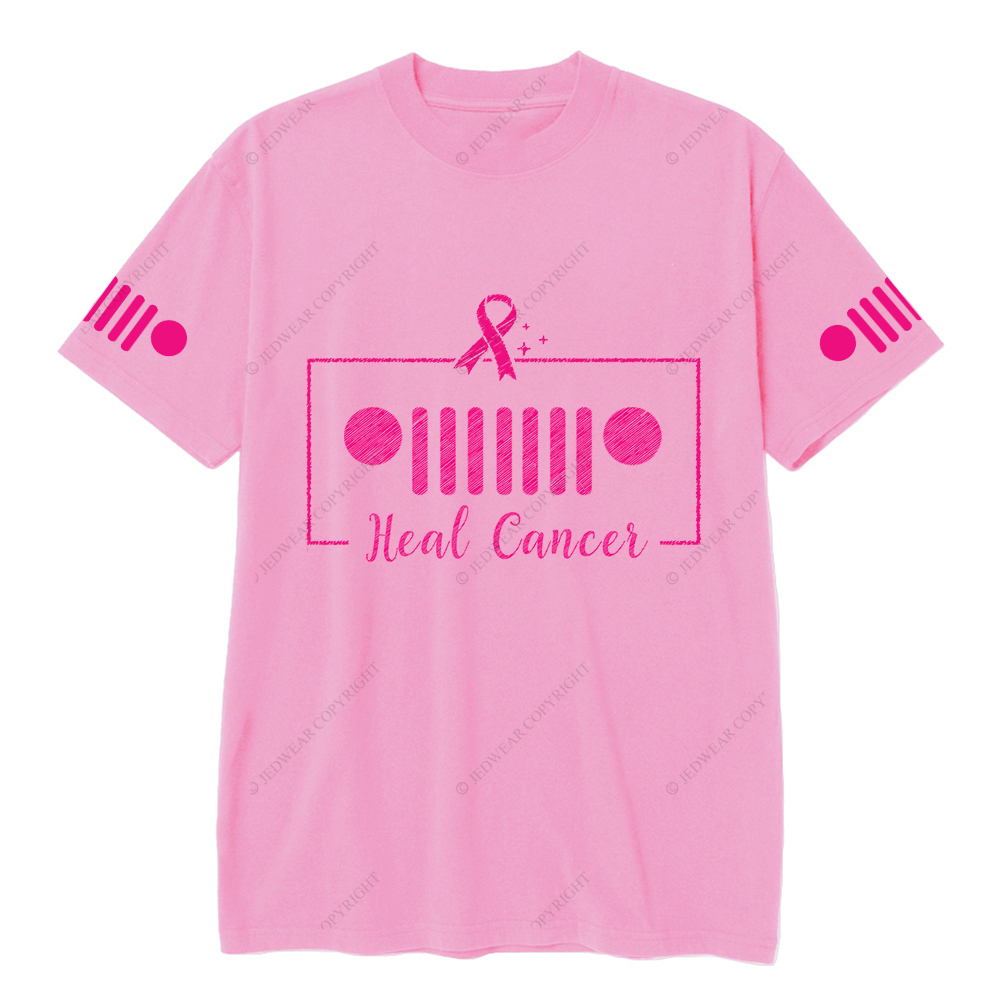 Breast Cancer Heal Cancer Breast Cancer Awareness Jp T-Shirt