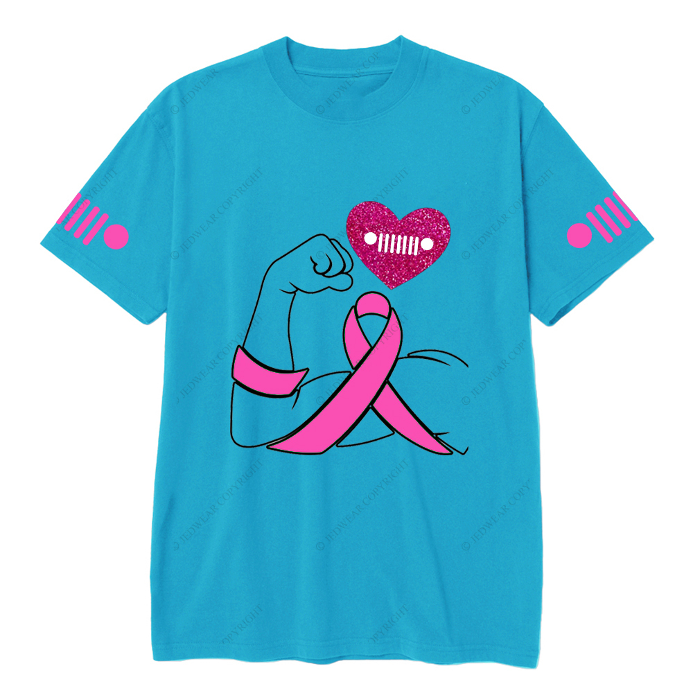 Defeating Breast Cancer Come On Love Arms Jp T-Shirt