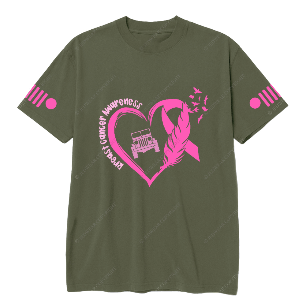 Breast Cancer Awareness Love Butterfly Jp T-Shirt