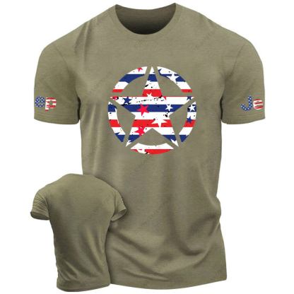 Pentagrams And Flags T-Shirt