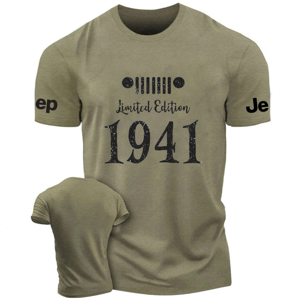 Limited Edition Created Time Since 1941 Vintage Style Jp T-Shirt
