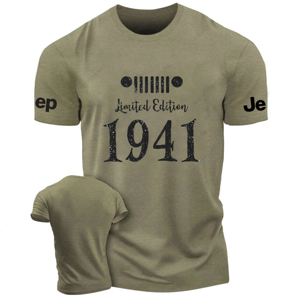 Limited Edition Created Time Since 1941 Vintage Style Jp T-Shirt