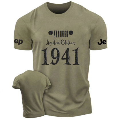 Limited Edition Created Time Since 1941 Vintage Style Jp T-Shirt